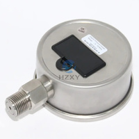 XZD100 100mm 4 Inch 700bar Stainless Steel Pressure Connector NPT1/2 LCD Digital Display Pressure Gauge