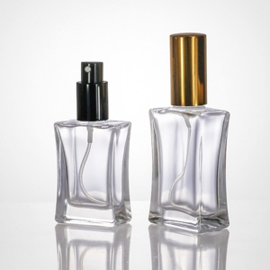 <span class=keywords><strong>30ml</strong></span> 50ml 100mL Pulverizador de tornillo negro mate Botella de perfume recargable Botella de spray de vidrio rectangular - Product Image 6