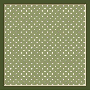 70x70cm Classic Vintage Polka Dot Digital Print Polyester Satin <b>Square</b> <b>Scarf</b> for Women - Product Image 3