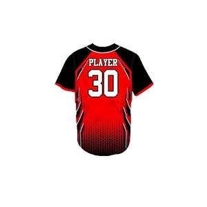 Nouveau style d'uniformes de baseball du fabricant, vêtements de sport de haute qualité avec logo personnalisé, haut tendance cousu parfaitement coupé - Product Image 5