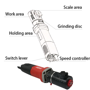 <span class=keywords><strong>Afilador</strong></span> <span class=keywords><strong>de</strong></span> <span class=keywords><strong>Electrodos</strong></span> <span class=keywords><strong>de</strong></span> <span class=keywords><strong>Tungsteno</strong></span> Portátil TAOLE GT-PULSE, Apto para 1.6/2.4/3.2mm - Product Image 2