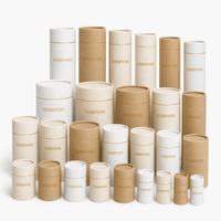 Diffuseur personnalisable, bougie parfumée, aromathérapie, emballage en carton de vachette, boîte cylindrique ronde