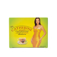 Thé minceur aux herbes Catherine, 16 sachets, détox naturel et thé pour perdre du poids et avoir un ventre plat