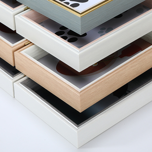La migliore vendita moderna e semplice cornice per foto in resina a 3 colori classica appesa o da parete in piedi eleganti cornici per Collage - Product Image 6