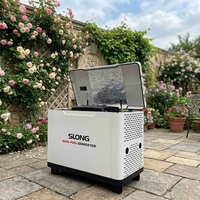 E.SLONG Générateur de secours domestique super silencieux 17KW/18KW Fréquence 50Hz alimentée au gaz