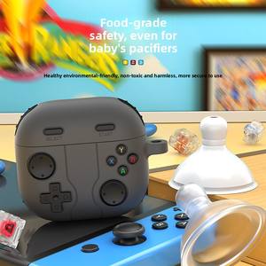 Organisateur d'écouteurs en silicone souple boîte de charge protecteur Console de jeu Style housse de protection pour AirPods <span class=keywords><strong>Pro</strong></span> <span class=keywords><strong>3</strong></span> étuis pour écouteurs - Product Image 4