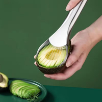 Alat Buah Multifungsi - Pengupas & Pemotong Alpukat 2-in-1, Sangat Cocok untuk Alpukat dan Buah Naga di Rumah