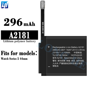 สมาร์ทวอทช์อะไหล่แบตเตอรี่ A2181สำหรับ <span class=keywords><strong>Apple</strong></span> <span class=keywords><strong>Watch</strong></span> Series 5 44มม. <span class=keywords><strong>SE</strong></span> 44มม. A2181 - Product Image 2