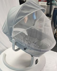 Cuna multifuncional 5 en 1 <span class=keywords><strong>para</strong></span> bebé, columpio eléctrico, balancín <span class=keywords><strong>para</strong></span> recién nacido, <span class=keywords><strong>mecedora</strong></span> <span class=keywords><strong>automática</strong></span> - Product Image 6