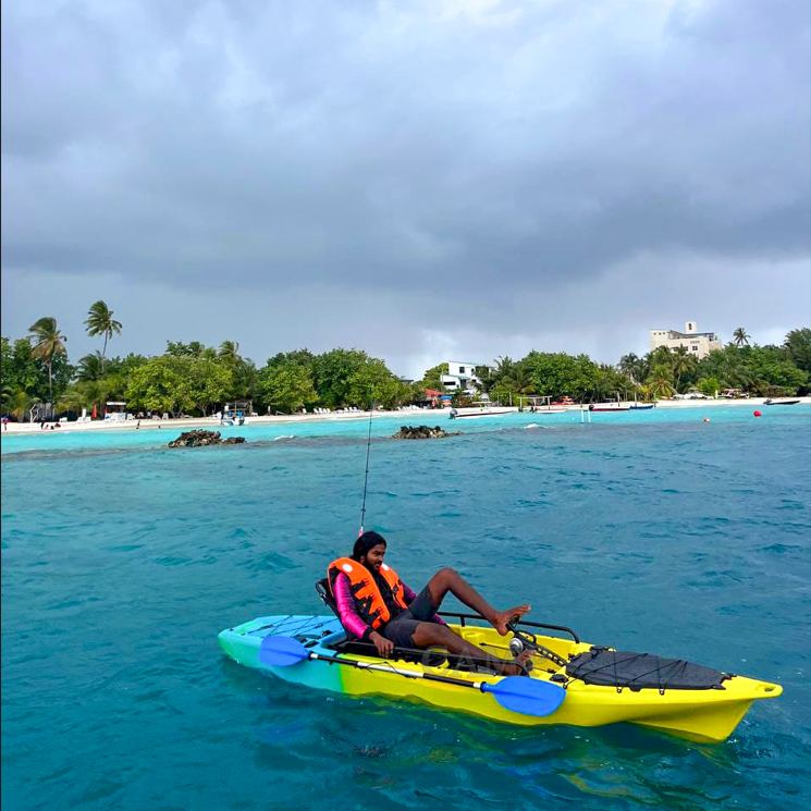 12ft один человек сидеть с установленными поверх сидениями океанические байдарки с подставкой для ног и весло