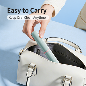 <span class=keywords><strong>Brosse</strong></span> à dents de voyage portable à double tête avec <span class=keywords><strong>brosse</strong></span> à langue en silicone souple et capuchon de rangement ventilé pour les voyages - Product Image 5