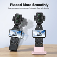 Support de bureau en silicone souple, base antidérapante et anti-rayures, compatible avec DJI Osmo Pocket 4P/4/3