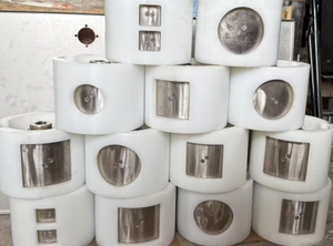 เครื่องขึ้นรูปเนื้อแฮมเบอร์เกอร์อัตโนมัติเชิงพาณิชย์ กำลังการผลิตสูง 35-70 ชิ้น/นาที สำหรับเนื้อวัวและเนื้อไก่ - Product Image 5