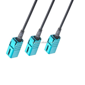 Blauwe Fakra Z Female naar Fakra Z Male meters RG174 draadantenne adapter connector antenne verlengkabel - Product Image 2