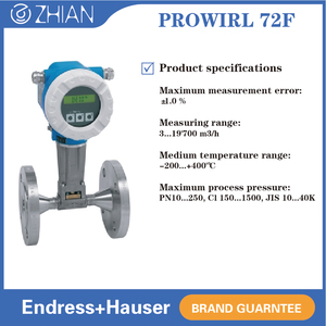 Compteurs de débit numériques E+H 72F15 DN15 pour la mesure du débit de volume de gaz, prix d'usine, support OEM personnalisé - Product Image 2