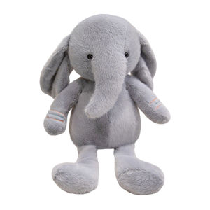 Recién llegado, elefante de peluche familiar, Animal relleno, almohada para dormir, regalo de cumpleaños para niños, muñeco de juguete de elefante de simulación suave - Product Image 1