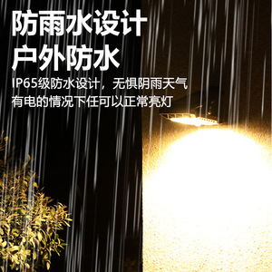 Solar Outdoor Wall Lamp Led <b>Light</b> 20 Degree Beam Angle With Motion Sensor For Garden Yard Patio <b>Clamping</b> Mount - Product Image 3