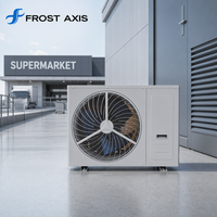 Unidad de Condensador Refrigerado por Aire, Motor para Cuarto Frío, Congelador, Sistema de Refrigeración Comercial de Ahorro Energético, Compresor Copeland