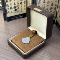 Natürlicher burmesischer Jadeit-Anhänger in Buddha-Form, hochwertiger Jadeit-Anhänger, Unisex, burmesischer Jadeit (mit NGTC-Zertifikat)