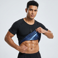 Gilet de sudation tendance pour hommes, idéal pour la gym et la perte de poids, gaine amincissante pour l'exercice