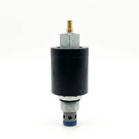 Vanne solénoïde robuste ISV10-21, 2 voies, 2 positions, normalement ouverte, à commande pilote, à visser, pour groupes motopropulseurs