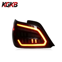KGKB LED-Rückleuchten-Set für Subaru Impreza GD WRX 2005-2006 Upgrade DRL Bremslicht Sequentieller Blinker Plug & Play
