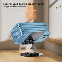 Support de téléphone portable rotatif à 360° Yi-acc L5, support de tablette pliable réglable, support de bureau universel pour smartphone pour le bureau