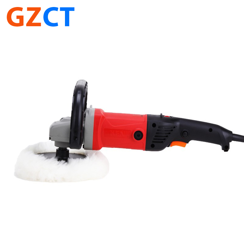 Автомобильная полировальная машина 9318E KEN с регулируемой скоростью, 1200 Вт, проводная многофункциональная ручная электрическая полировальная машина для мрамора/дерева