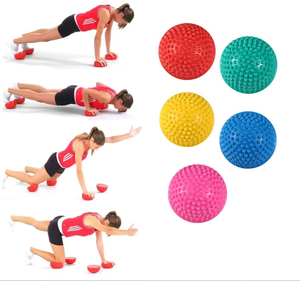 Durian Ball PVC <span class=keywords><strong>Yoga</strong></span> <span class=keywords><strong>Media</strong></span> <span class=keywords><strong>Bola</strong></span> <span class=keywords><strong>de</strong></span> masaje <span class=keywords><strong>de</strong></span> pies redonda Equipo <span class=keywords><strong>de</strong></span> entrenamiento sensorial para niños Balón táctil <span class=keywords><strong>de</strong></span> entrenamiento <span class=keywords><strong>de</strong></span> equilibrio - Product Image 5