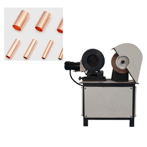 Mini máquina pulidora de metal para desbarbado de superficies planas, pequeña, para torno de disco de desbaste con cabezal de rectificado único - Product Image 1