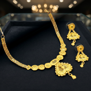 Wholesale 14K 18K 24K Gold Plated Box Chain Fashion Necklaces Traditional Design Jewelry Set Brass Gold Filled Short Necklaces - Product Image 3