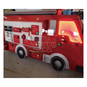 <span class=keywords><strong>Camion</strong></span> de pompiers en bois pour enfants, véhicule éducatif sur le thème du feu, personnalisé par une usine chinoise, tendance pour les enfants de maternelle - Product Image 5