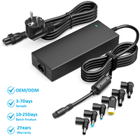 Chargeur universel pour ordinateur portable 240W 18V 19V 19.5V 20V 12A, adaptateur secteur de bureau avec 6 embouts pour HP, Dell, Lenovo, Asus, Acer, MSI