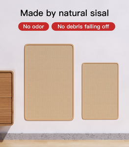 Hiphoppet moderna antiscivolo multifunzione Sisal gatti Scratch Board artiglio stridente muro protettore mobili <span class=keywords><strong>gatto</strong></span> alberi e graffi - Product Image 5