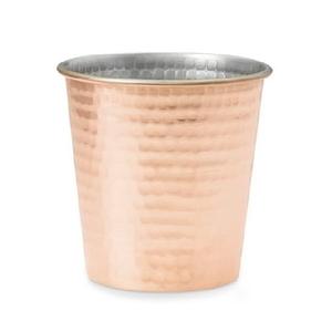 Beautiful Flower Design Copper Glass With Sticker Finishing <b>Red</b> Wine Copper Glass Wholesale Pure Copper Glass Supplier - Product Image 3