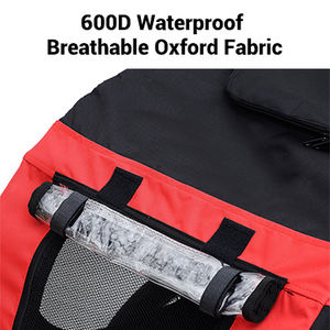 야외 모험을위한 편안한 좌석이있는 어린이 자전거 트레일러 아기 자전거화물 트레일러 - Product Image 6