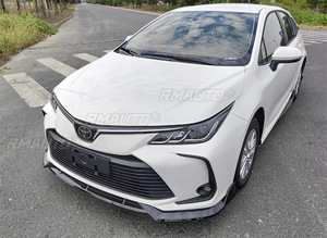 <b>For</b> Toyota Corolla 2019-2022 Body Kit Front Bumper Splitter Carbon Fiber Look Sport Style Front Bumper <b>Diffuser</b> <b>Car</b> Accessories - Product Image 4