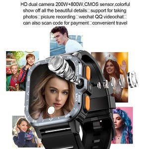 Reloj Inteligente Android PGD 4G con Wifi, GPS, Pantalla Resistente de 2.03 Pulgadas, Llamadas Telefónicas y Doble Cámara - Product Image 6