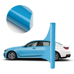 Vinilo para Autos LINWAN Miami Lagoon Blue, TPU Auto-Reparable, Protección UV, 7.5mil de Grosor, 5 Años de Garantía para una Apariencia Mejorada del Vehículo - Product Image 2