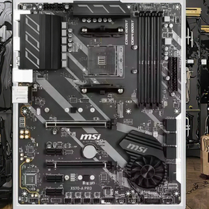 โปรเซสเซอร์เกมมิ่งเดสก์ท็อปรุ่นใหม่ <span class=keywords><strong>X570</strong></span>-<span class=keywords><strong>A</strong></span> <span class=keywords><strong>PRO</strong></span> สำหรับเมนบอร์ด <span class=keywords><strong>X570</strong></span> <span class=keywords><strong>PRO</strong></span> ATX รองรับ DDR4 ฮาร์ดไดรฟ์ SATA คู่ พร้อมการ์ดจอในตัว - Product Image 2