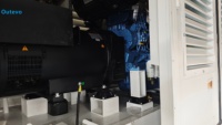 Générateur conteneurisé Mitsubishi 130 kW 185 kW, centrale électrique diesel avec système de surveillance à distance