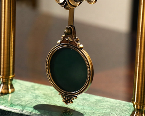 <span class=keywords><strong>Orologio</strong></span> <span class=keywords><strong>da</strong></span> <span class=keywords><strong>Tavolo</strong></span> Antico in Metallo dal Design <span class=keywords><strong>Moderno</strong></span> Circolare con Display Digitale a Lancette Logo Personalizzabile Movimento al Quarzo Decorazione per la Casa - Product Image 3