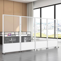 YDPF-005 moderne bois pliable écran bureau Table diviseur mobile cloison panneau mur pour salle à manger et bureau