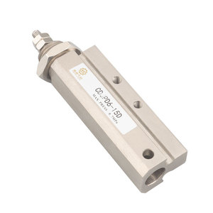 กระบอกลมนิวแมติก Cdjp6-15d แรงดันสูงสุด 0.7mpa ชิ้นส่วนอุตสาหกรรมระบบอัตโนมัติ - Product Image 3