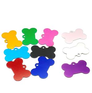 חם נמכר אלומיניום סגסוגת אלומיניום בצורת עצם יכול להיות <span class=keywords><strong>diy</strong></span> מותאם אישית עם חריטה כדי למנוע תגי חיות מחמד שאבדו - Product Image 4