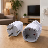 Prise de courant extérieure professionnelle IP20, réutilisable, en caoutchouc, type Schuko allemand, 16A 250V, pour usage en atelier