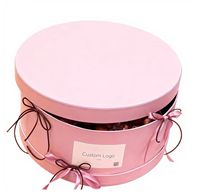 Boîtes cadeaux cylindriques écologiques personnalisées, romantiques et luxueuses, avec fermeture magnétique et doublure en éponge pour la livraison de fleurs, pour petite amie
