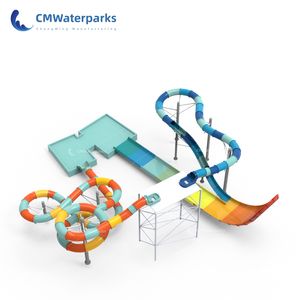 Glissière d'eau personnalisable de CMWaterparks pour <span class=keywords><strong>le</strong></span> <span class=keywords><strong>parc</strong></span> d'attractions commercial d'amusement d'enfants - Product Image 3