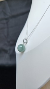 Collar de Jadeíta Paradise en Plata 925, Diseño Bohemio Multicapa, para Hombre y Mujer, Estilo Moderno, Gran Venta - Product Image 2