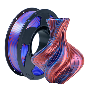 1.75mm <b>PLA</b> Silk Dual Color 250g 3D Printer Filament No Clogging No Stringing Easy Print Beginner Friendly Bulk Discount - Product Image 1